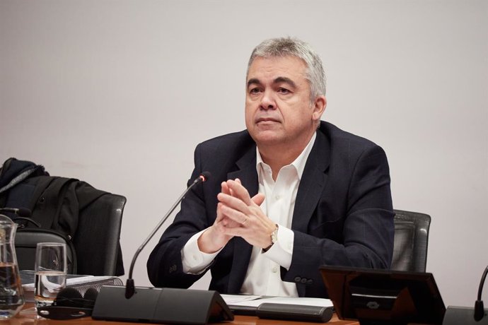 Archivo - L'exsecretari d'Organització del PSOE Santos Cerdán
