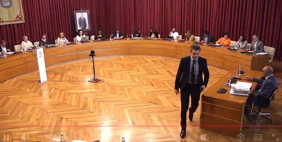Manuel Marañón toma posesión como nuevo concejal del Ayuntamiento de Logroño