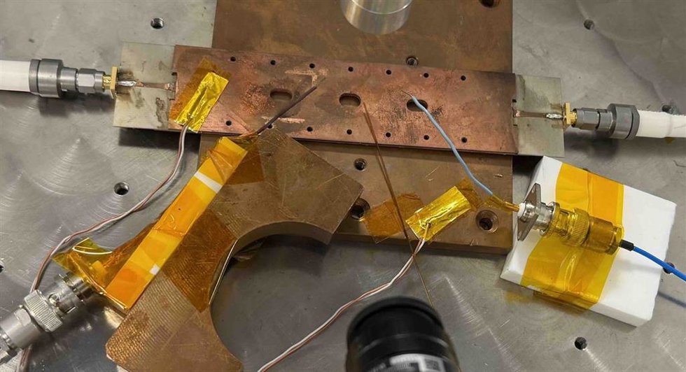 Componente testeado en el laboratorio de la Agencia Espacial Europea (ESA), situado en Valencia.