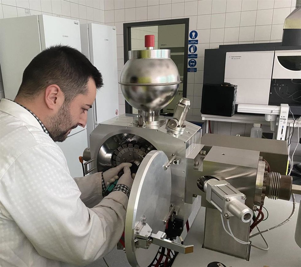 El investigador del IGME-CSIC, Diego Baragaño.