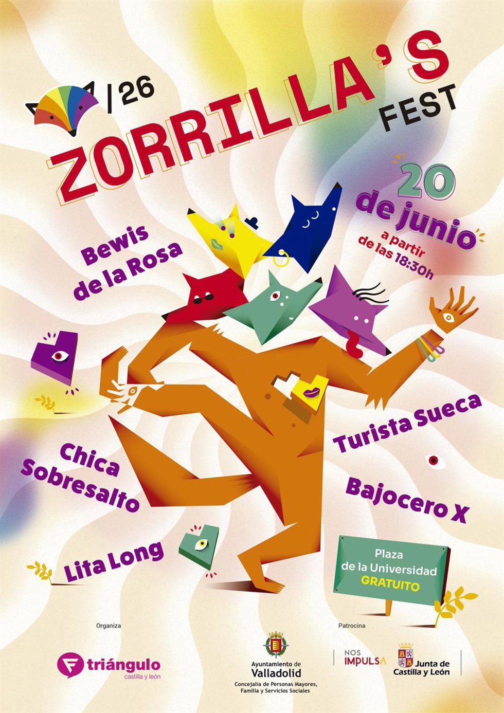 Cartel de una nueva edición del Zorrilla's Fest
