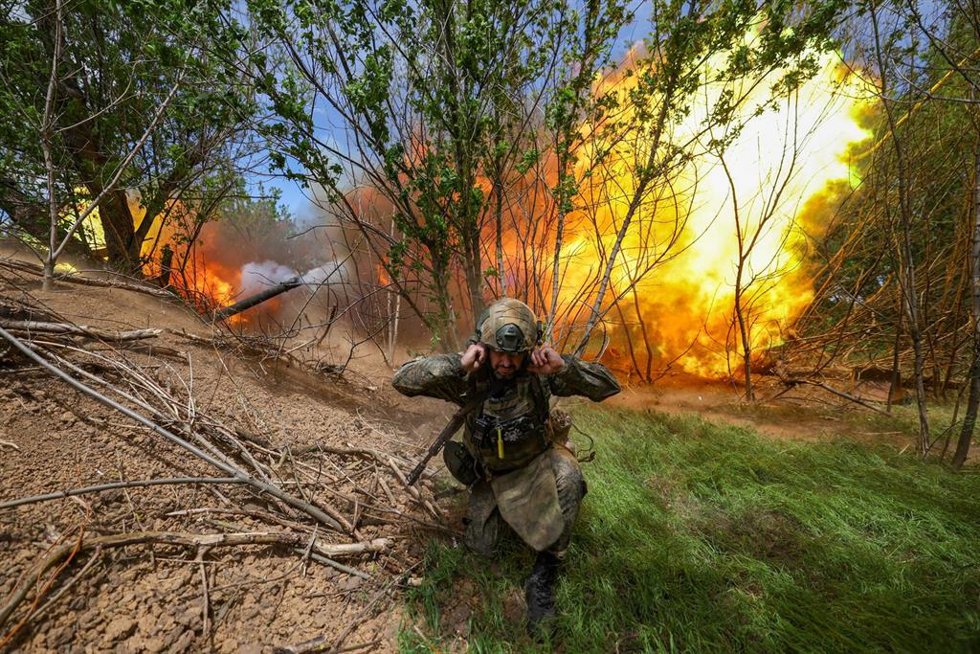 Un militar del Ejército de Rusia en la provincia ucraniana de Jersón, parcialmente ocupada en el marco de la invasión desatada en febrero de 2022 (archivo)