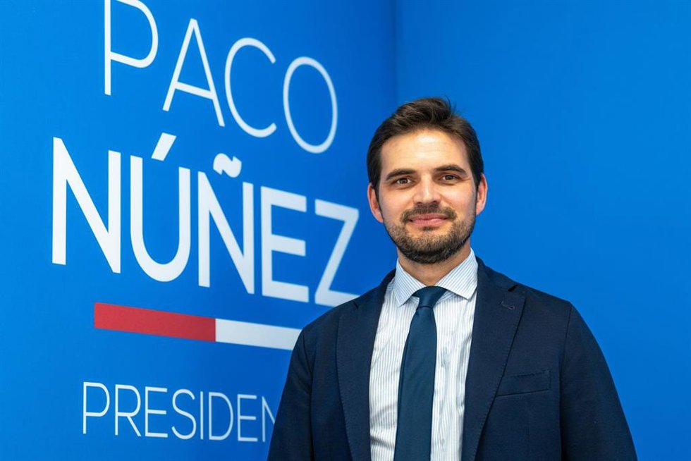 El vicesecretario de Comunicación del PP de Castilla-La Mancha, Santiago Serrano.