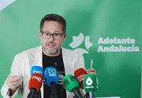 Adelante solicita la comparecencia de Sanz en el Parlamento por el incendio de Doñana