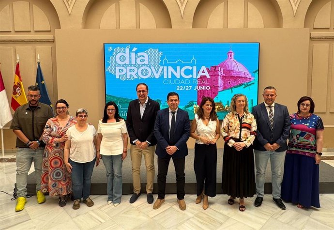 Presentación de los actos del Día de la Provincia de Ciudad Real.