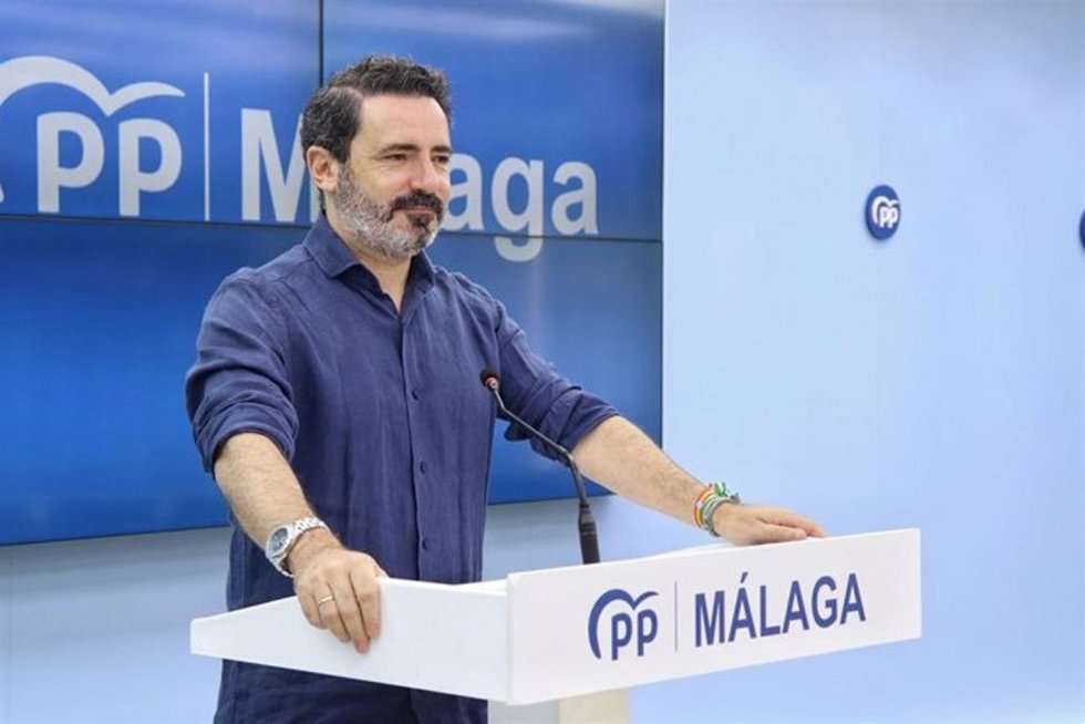 Archivo - El secretario general del PP de Málaga y presidente del PP de la localidad malagueña de Antequera, José Ramón Carmona, en una imagen de archivo.