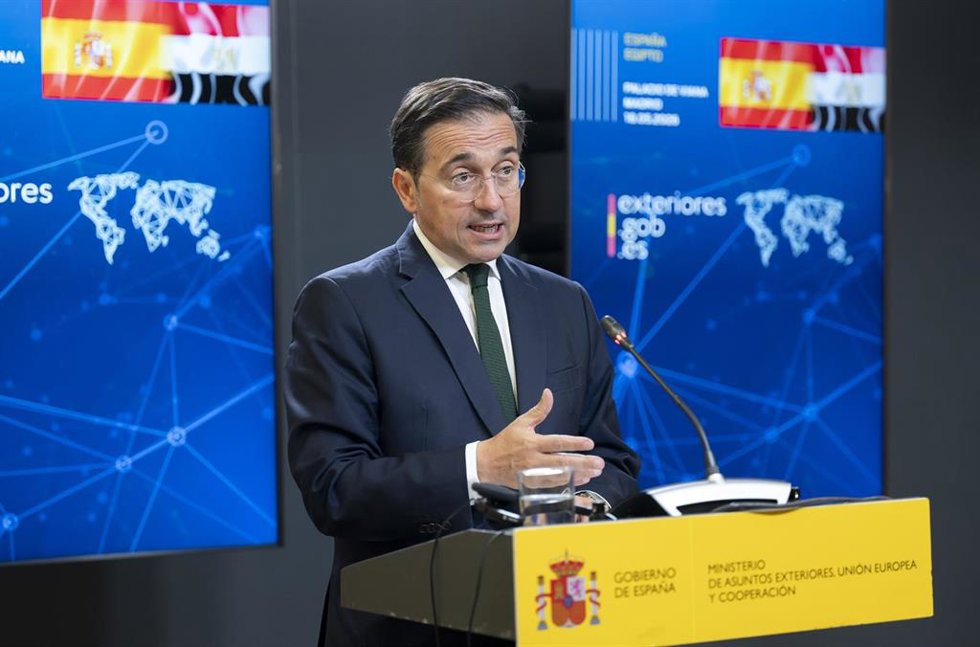 El ministro de Asuntos Exteriores, Unión Europea y Cooperación, José Manuel Albares