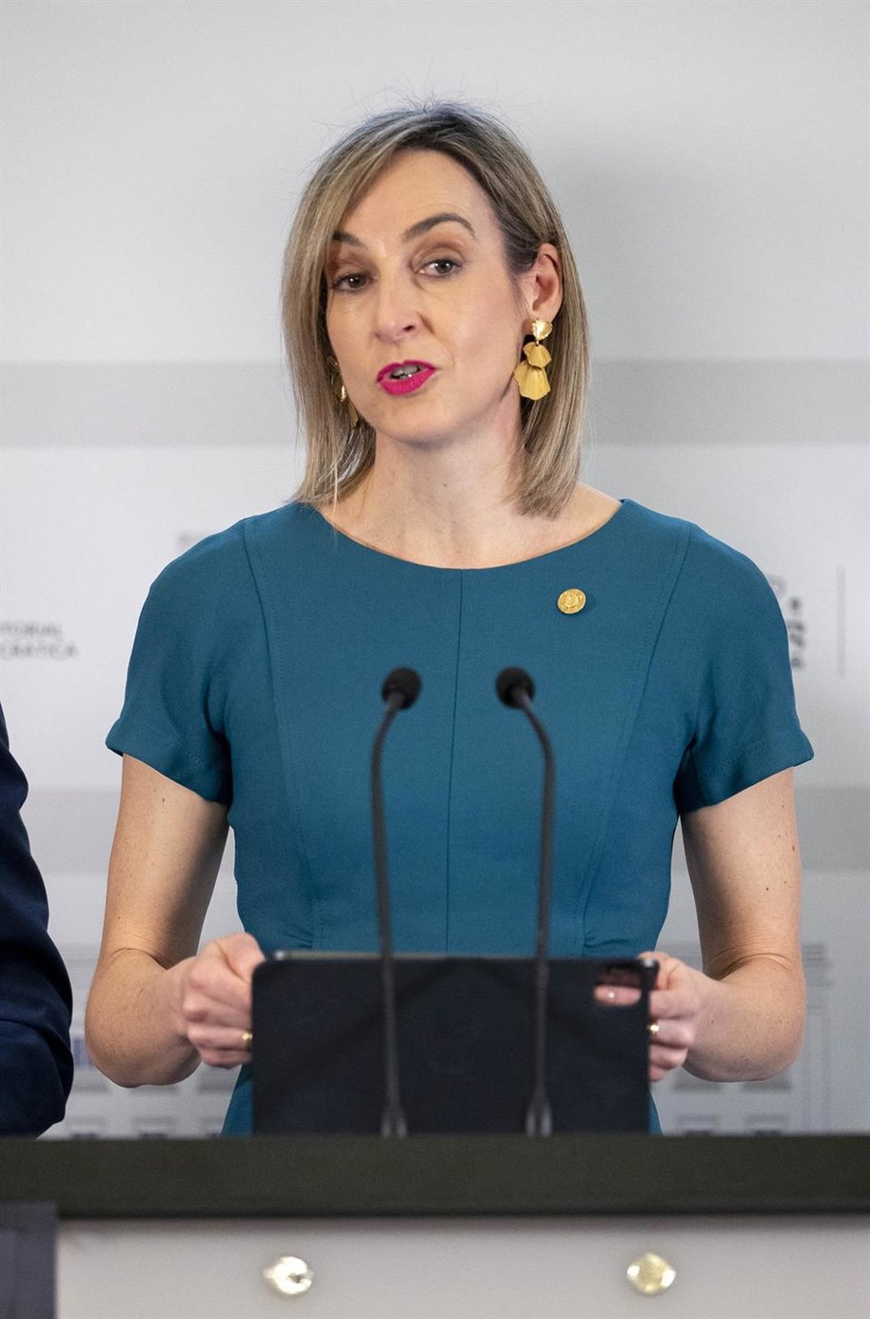 Archivo - La consejera de Gobernanza, Administración Digital y Autogobierno del Gobierno Vasco, Maria Ubarretxena