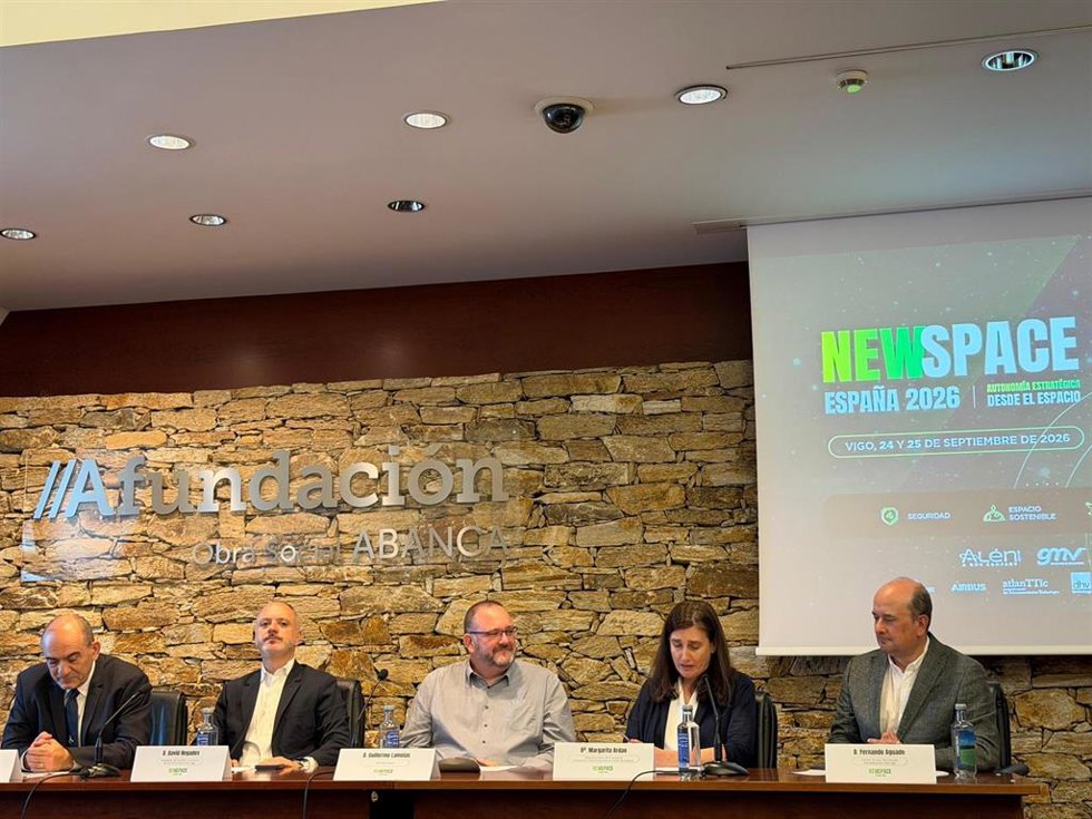 Imagen de la presentación de la cuarta edición de New Space España.