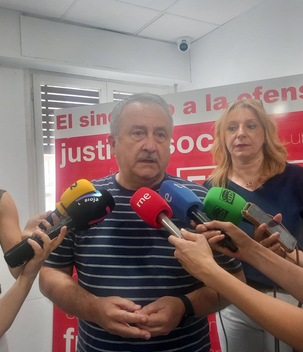 El secretario general de la Federación de Sanidad y Sectores Sociosanitarios de CCOO a nivel estatal, Humberto Muñoz.