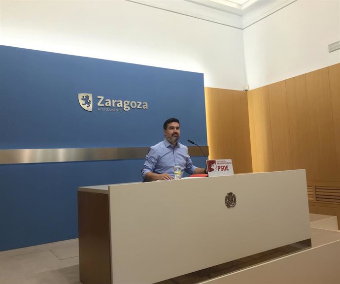 El concejal del grupo municipal del PSOE en el Ayuntamiento de Zaragoza, Horacio Royo