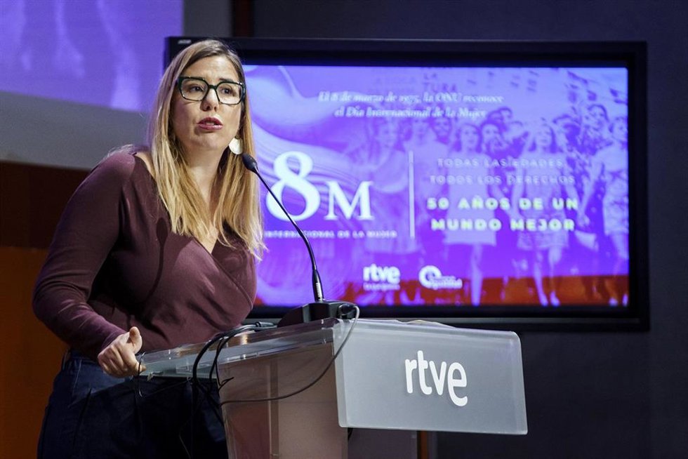 Archivo - La directora del Instituto de las Mujeres, Cristina Hernández, en una foto de archivo.
