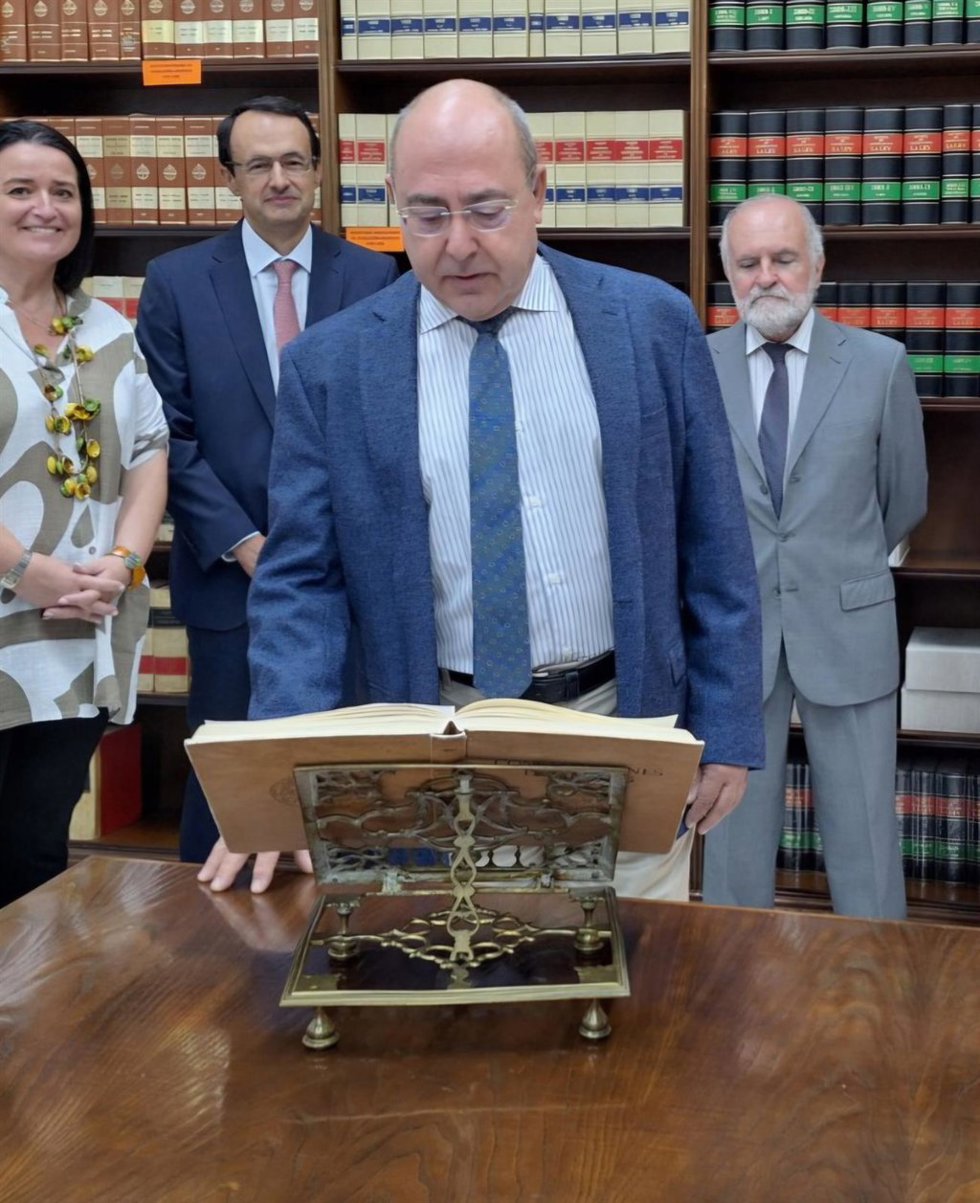 El magistrado Valentín Pérez Aparicio, nuevo presidente de la Audiencia Provincial de Cáceres