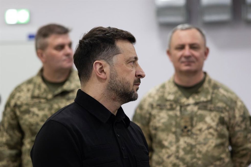 Volodimir Zelenski, presidente de Ucrania.