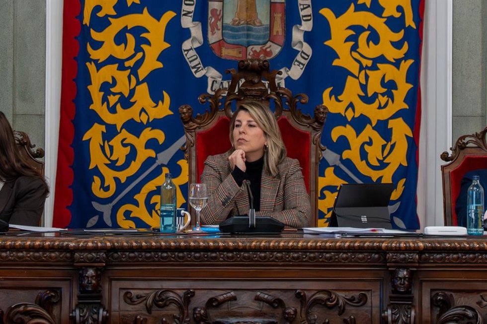 La alcaldesa de Cartagena Noelia Arroyo