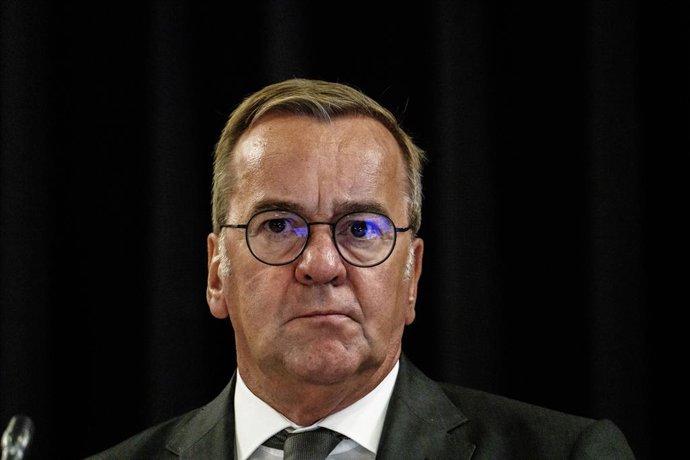 Archivo - Arquivo - O ministro da Defesa da Alemanha, Boris Pistorius (arquivo)