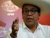 Foto: Perú.- Detenido en Perú un hombre armado durante un mitin del candidato a la Presidencia Roberto Sánchez