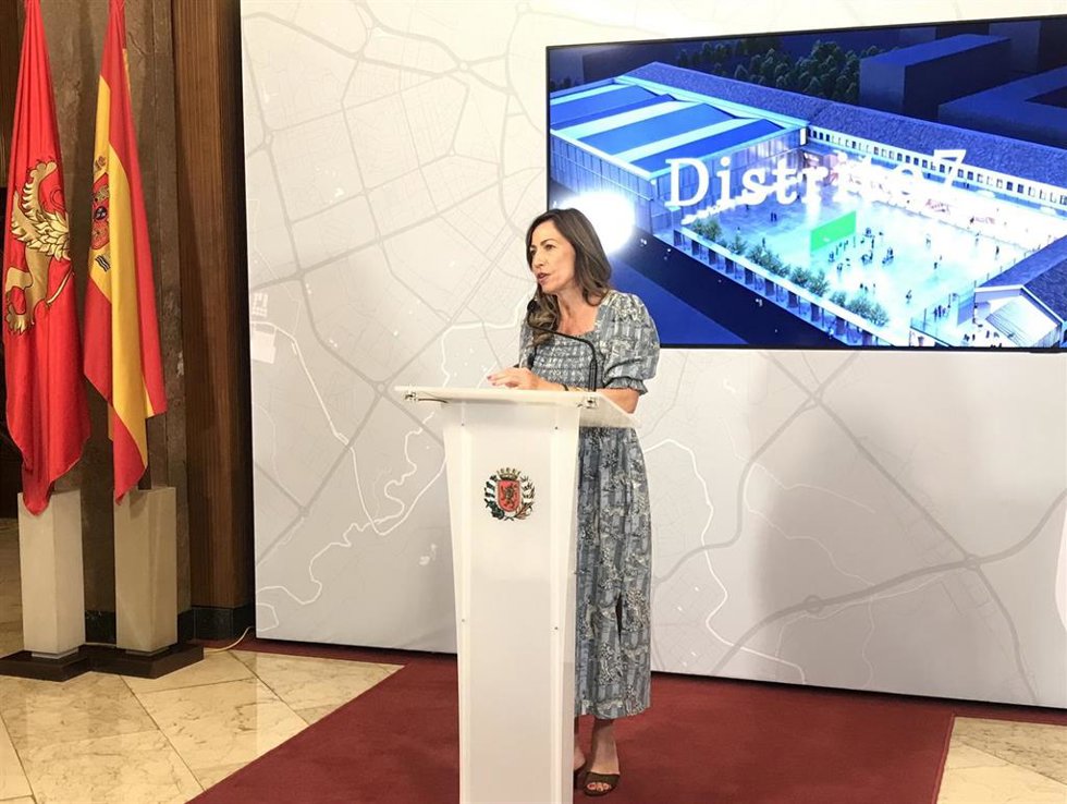 La alcaldesa de Zaragoza, Natalia Chueca