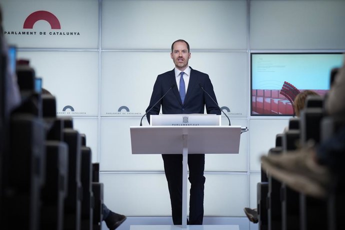 El portaveu del PP al Parlament, Juan Fernández