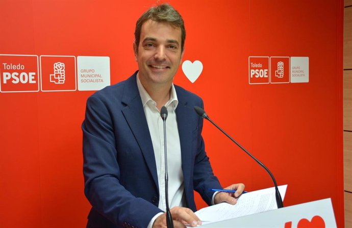 El viceportavoz del Grupo Municipal Socialista, Pablo García.