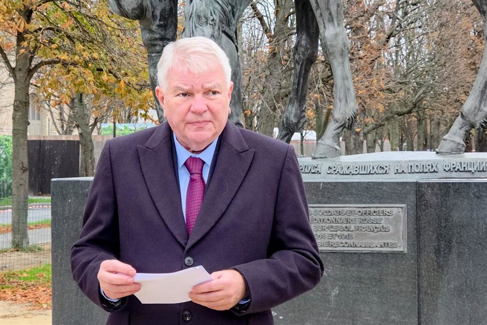 Archivo - El embajador ruso en París, Alexei Meshkov