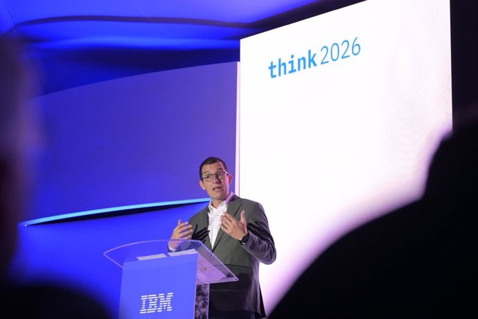 O presidente da IBM Espanha, Portugal, Grécia e Israel, Horacio Morell, no Think Madrid 2026