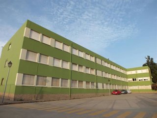 Vista del Instituto de Educación Secundaria (IES) Torre Almirante de Algeciras (Cádiz).