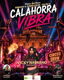 Cartel de Calahorra Vibra
