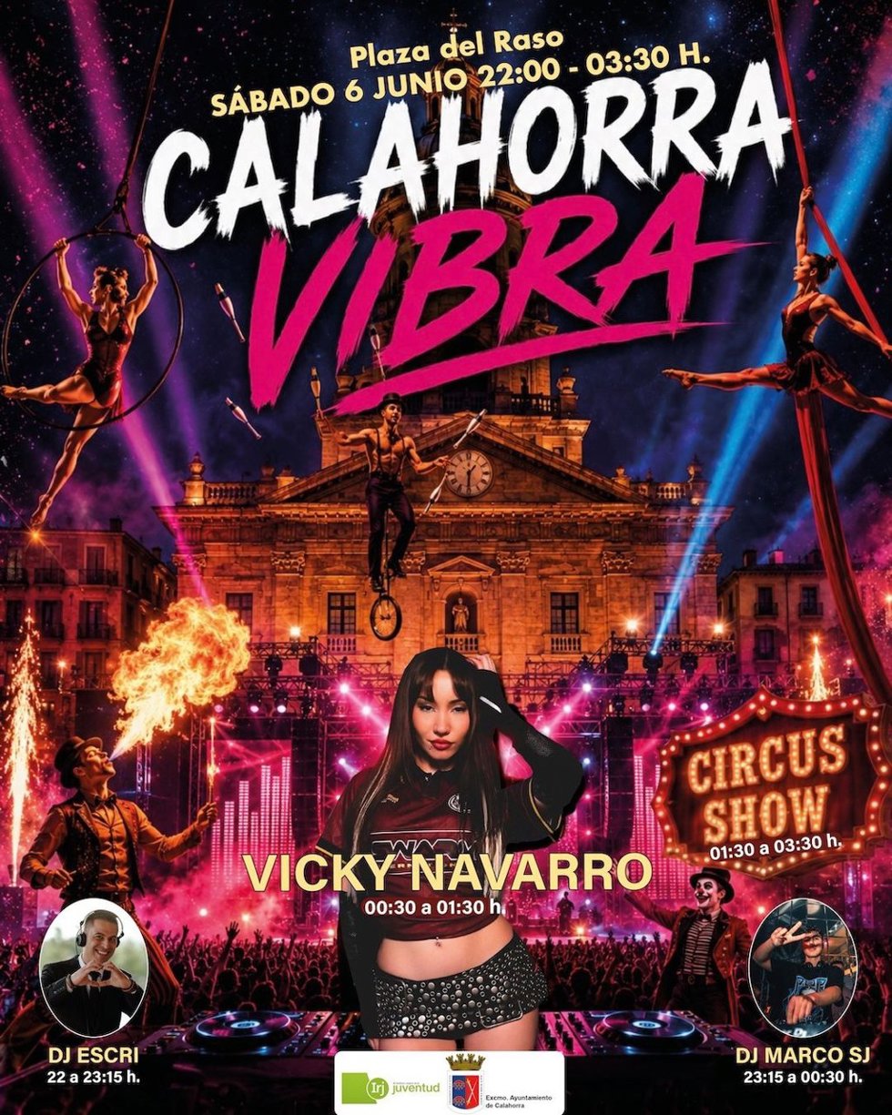 Cartel de Calahorra Vibra
