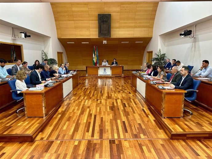 Sesión plenaria correspondiente al mes de mayo en el Ayuntamiento de Fuengirola.