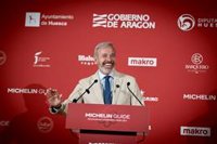 Azcón ve "incompresible" la "lucha" de Alegría contra la nueva Romareda: "Le iría mejor si apoya al Real Zaragoza"
