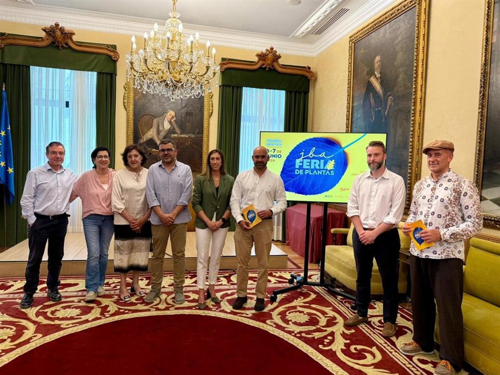 Presentación, en el Consistorio gijonés, de la primera edición de la Feria de Plantas del Jardín Botánico Atlántico de Gijón.