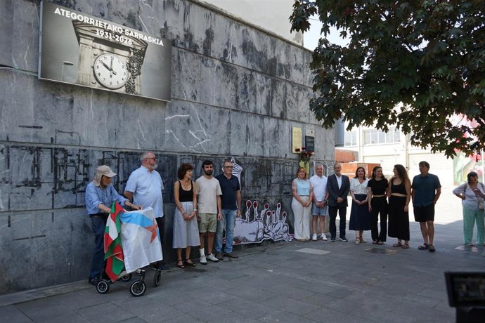 Pasaia recuerda el 95 aniversario de la masacre de Ategorrieta