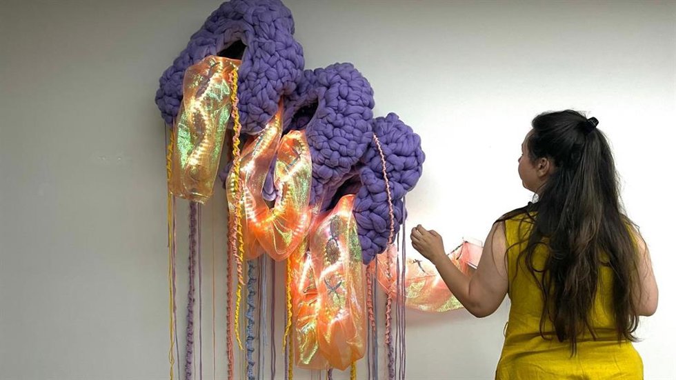 Imagen de la Exposición 'Aster+S > ART ^ Genetics', que mezcla la genética y la medicina personalizada al arte contemporánea, organizada por la US