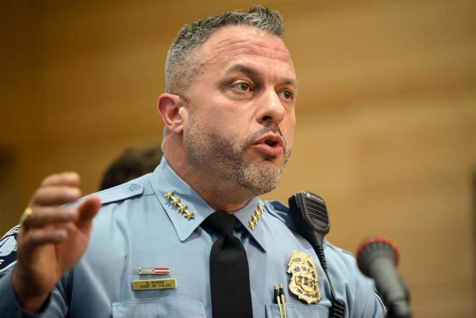 Archivo - El jefe de la Policía de Minneapolis, Brian O'Hara