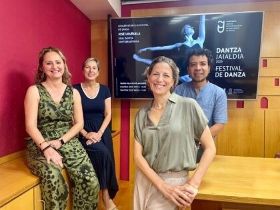 Presentación del festival del Conservatorio Municipal de Danza José Uruñuela