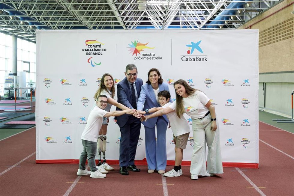 Presentación del programa 2026 de 'Nuestra Próxima Estrella' del Comité Paralímpico Español  y Caixabank