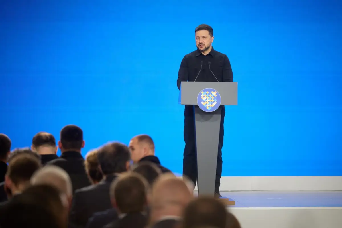 El presidente ucraniano, Volodimir Zelenski