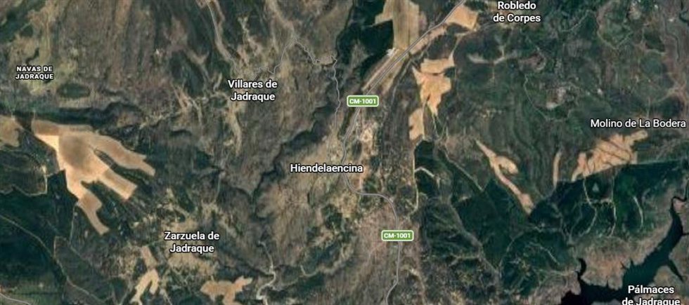 Imagen de Hiendelaencina en Google Maps.