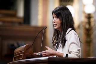 Archivo - La diputada de Podemos Martina Velarde.