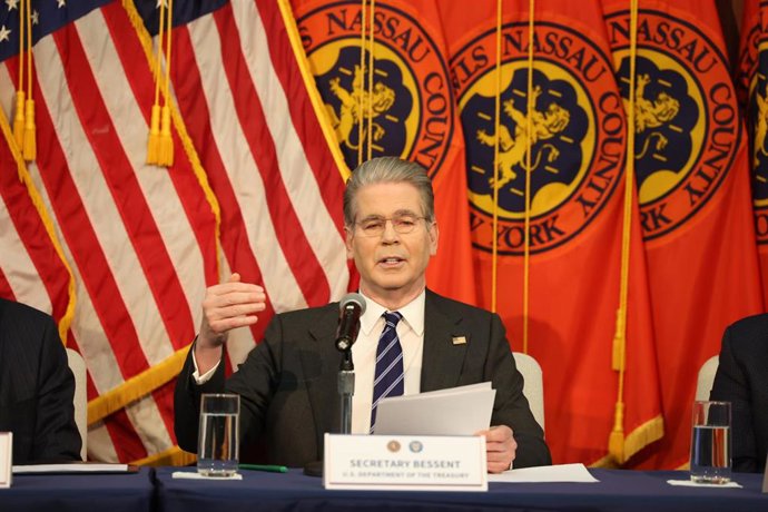 Archivo - El secretario del Tesoro de EEUU, Scott Bessent