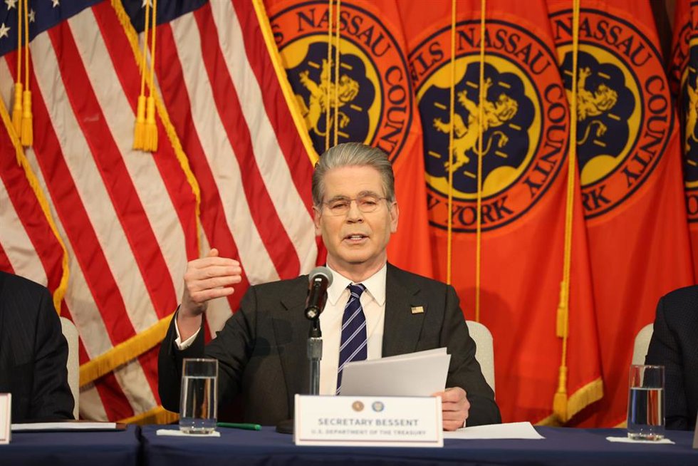 Archivo - El secretario del Tesoro de EEUU, Scott Bessent