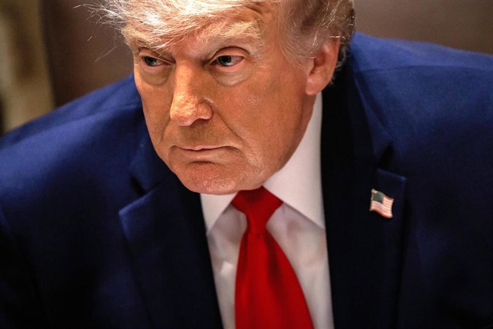 El presidente de Estados Unidos, Donald Trump, durante una comparecencia ante la prensa en la Casa Blanca el 27 de mayo de 2026 (archivo)