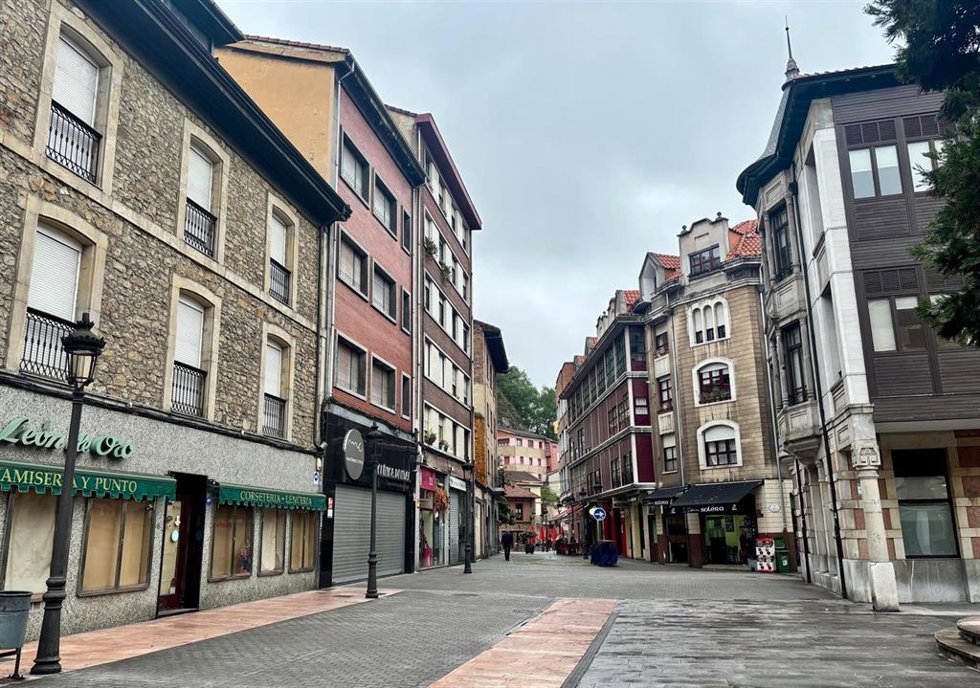 Edificios de viviendas en Langreo. 