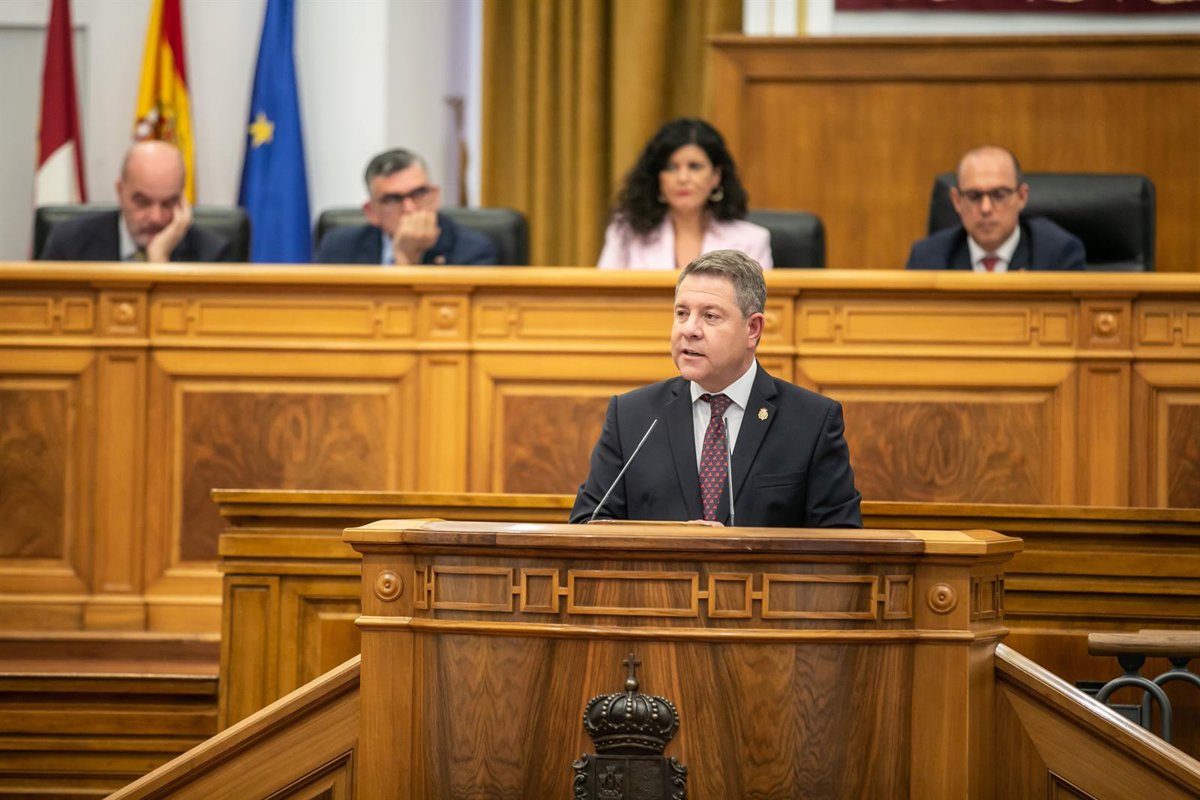 C-LM empezará este viernes el procedimiento para presentar sus presupuestos para 2027  en tiempo y forma 