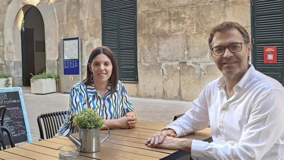 Marta Català y Miquel Oliver.