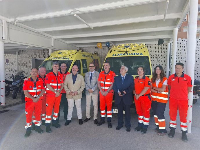 La Junta pone en marcha una nueva base asistencial del 061 en la zona de La Roca en Málaga capital.