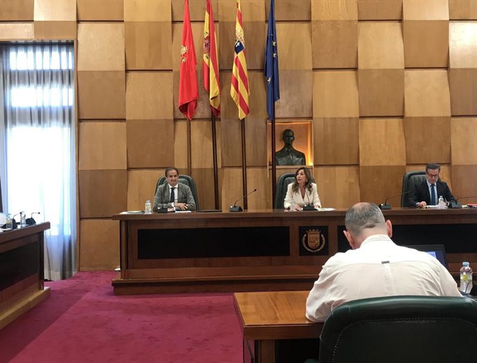El pleno del Ayuntamiento de Zaragoza