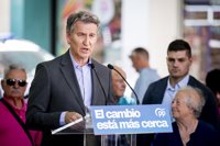 Feijóo reta a los socios del PSOE a actuar porque el Gobierno "podrido" de Sánchez "exige algo más que abstenerse"