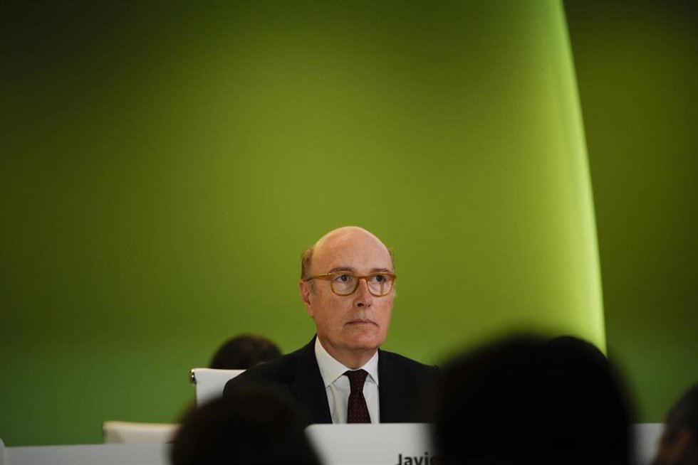 Archivo - El vicepresidente segundo de AENA, Javier Marín San Andrés, durante la Junta general de Accionistas de Aena, a 16 de abril de 2026, en Madrid (España).